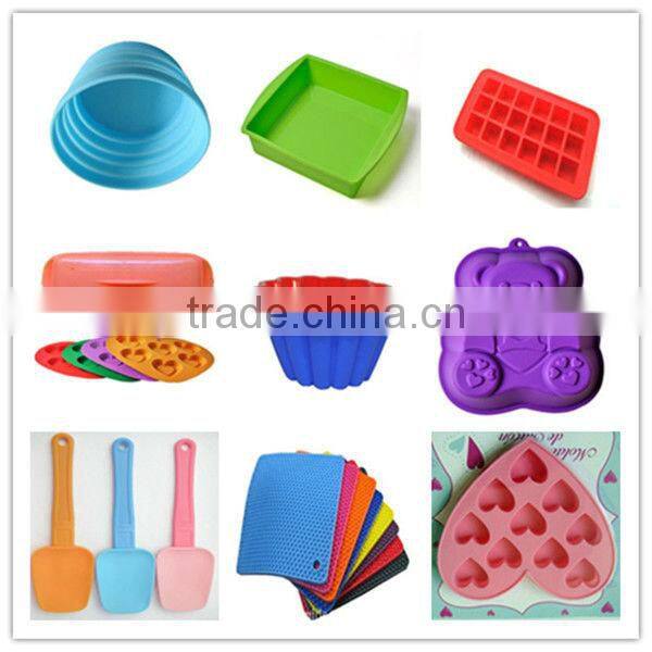 Eco-friendly silicon cake mould