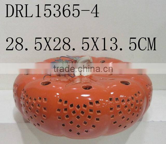 Hollow pumpkin ceramic lantern festival holloween decorations