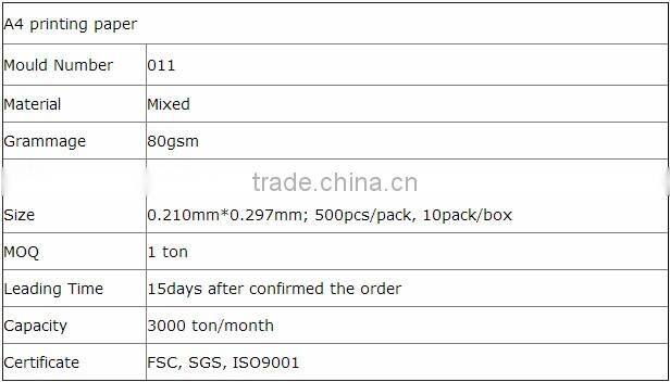 A4 paper roll/A4 printing paper