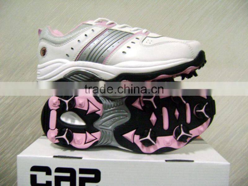 classics style fashion stylish high top rubber handmade golf products shoes with spike for women or men business sports