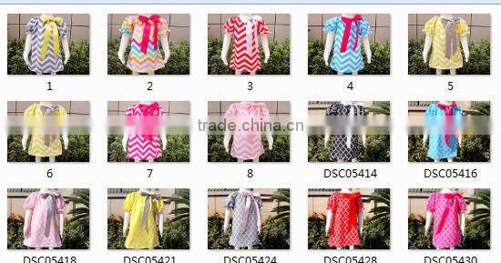 2014 Newest Baby maxi dress with bows (NO MOQ)