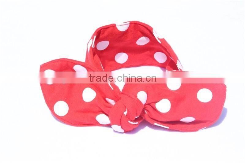 fancy top quality designer baby rabbit headbands made in china