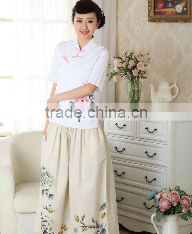 Newest Design Chinese Traditional Work Uniform