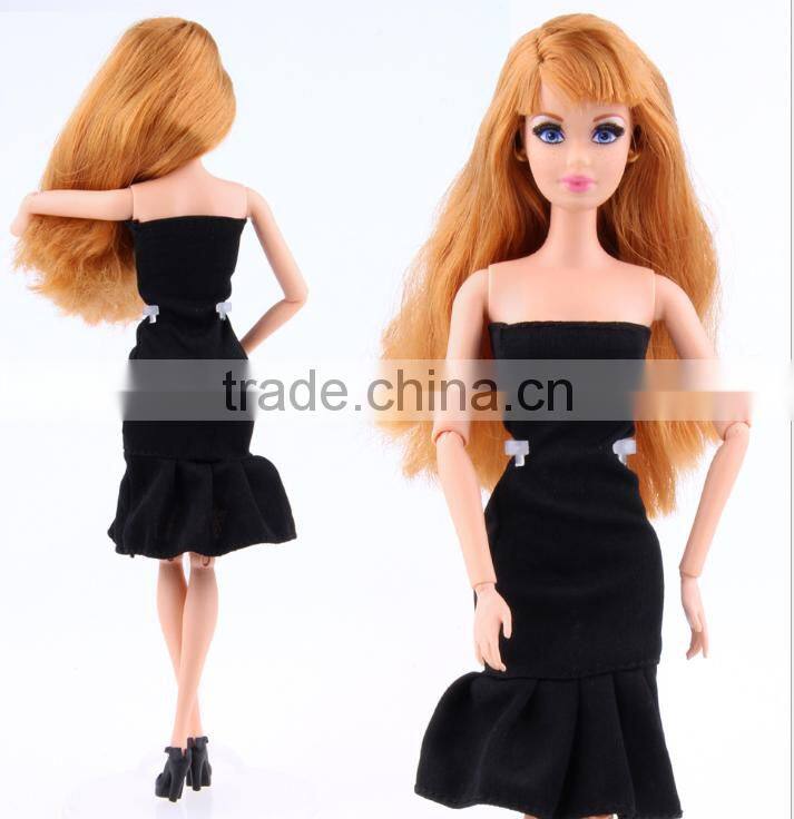 New arrival product barbie doll clothes dress up games for girls made in china