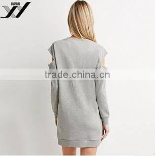 Long sleeve woman's shirt dress