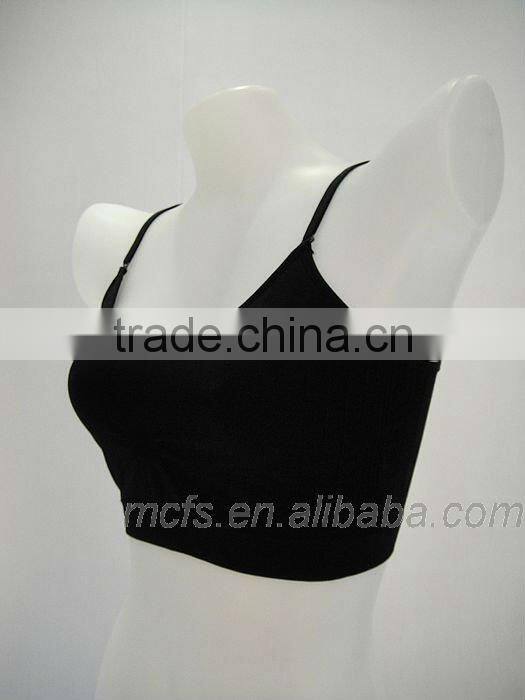 Hot black sexy fancy bra top intimates ladies lingerie bras women's seamless sport bra