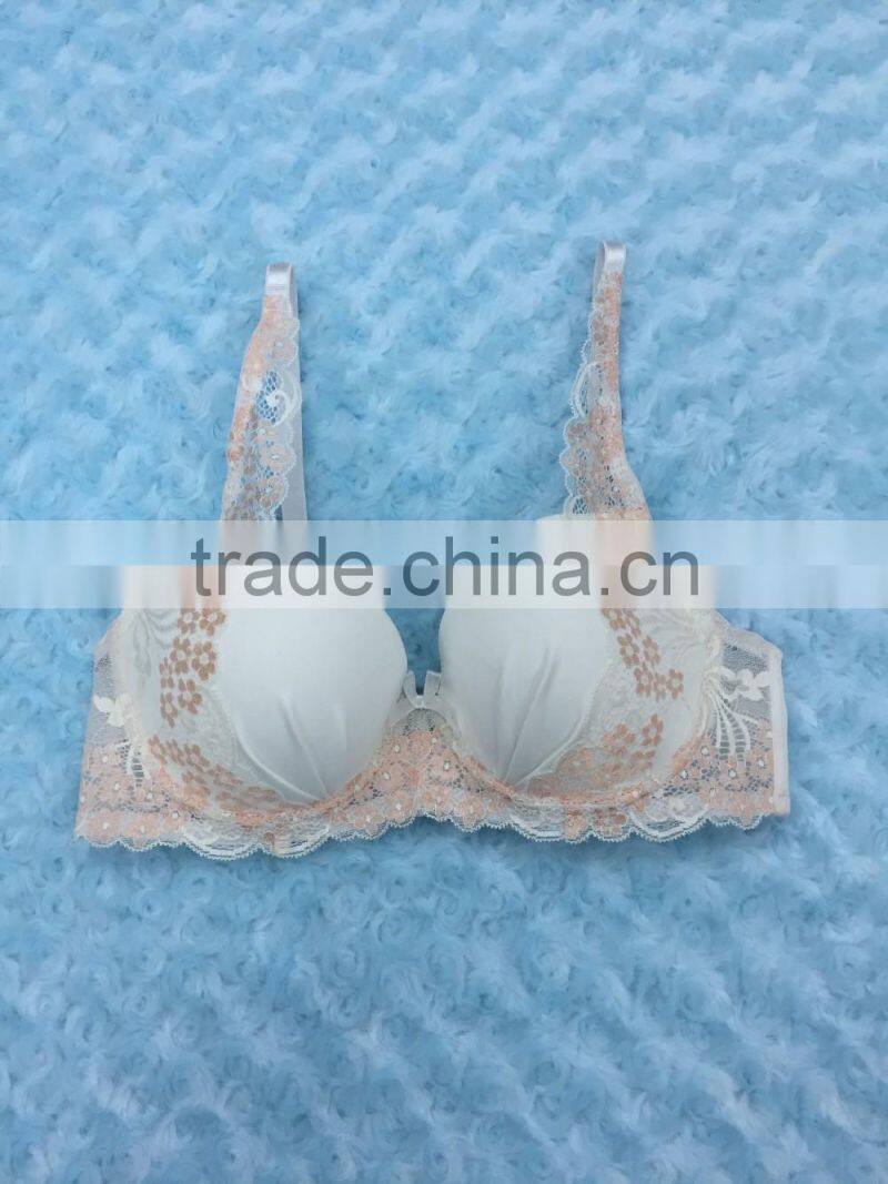 Comfortable white sexy smooth lace for ladies transparent panty