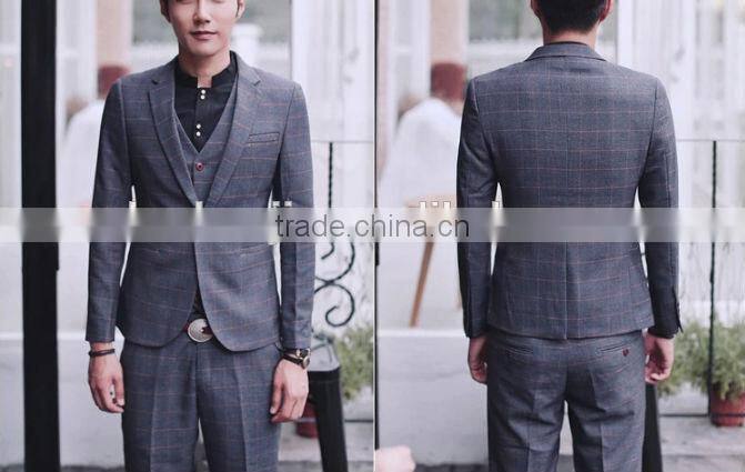 High quality and best workmanship newest style men suit from Shanghai