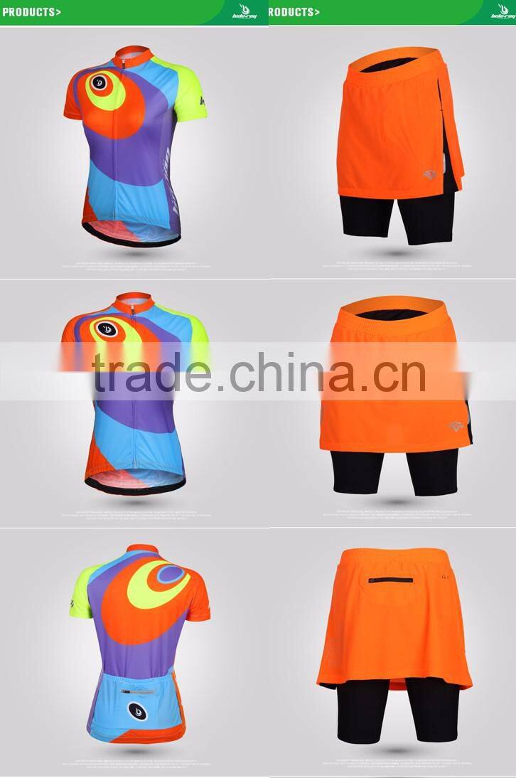 BEROY latest cycling shirt and short designs for women,bike riding clothes cycling exercise
