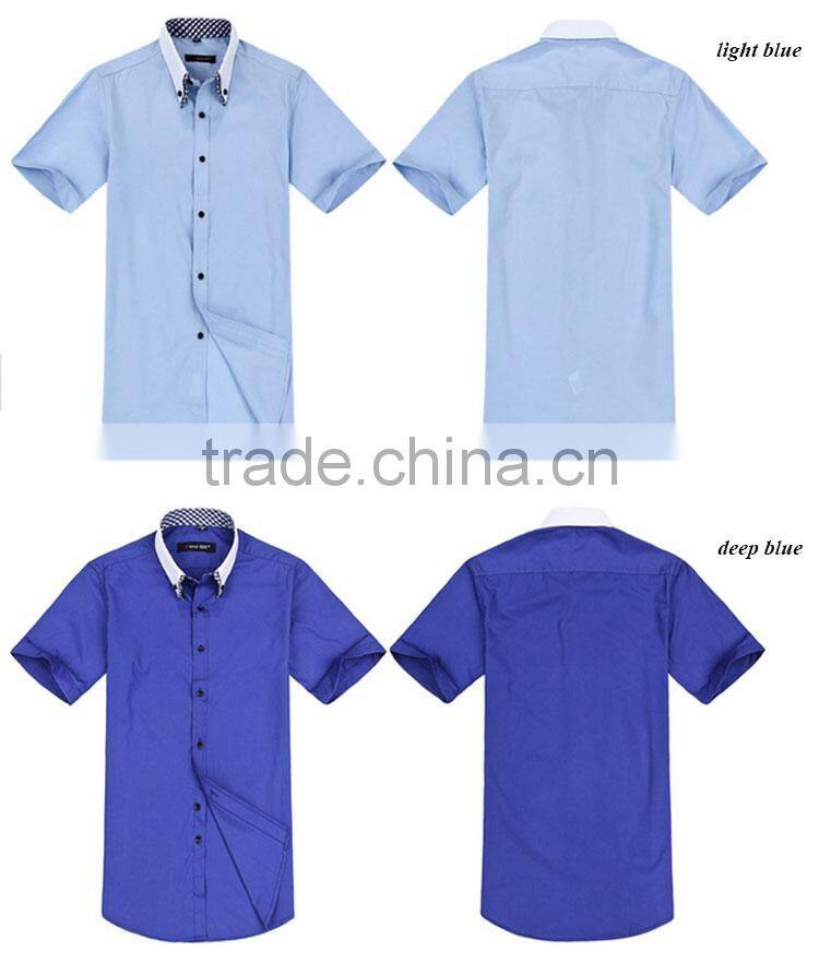 short sleeve latest style man golf shirt 65 polyester 35 cotton t shirt