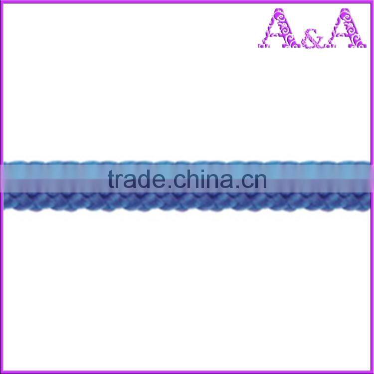 2017 latest 4mm - 64mm 3-strand twist floating yellow color synthetic polypropylene PP rope for electricity