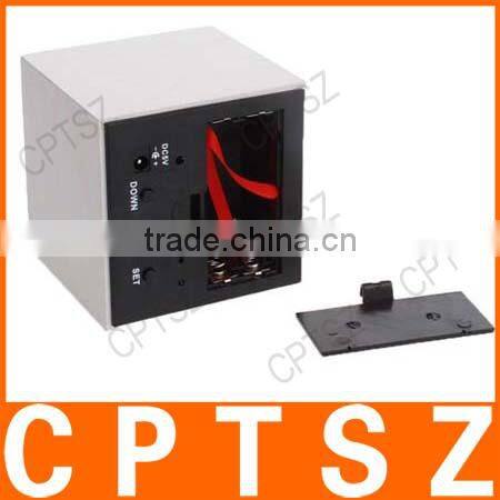 Sound Control Digital LED Wooden Clock