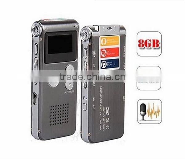 8 GB High Quality Digital Voice Recorder High Definition Sound Recording Pen Intelligent HD Voice Audio Voice Recorder