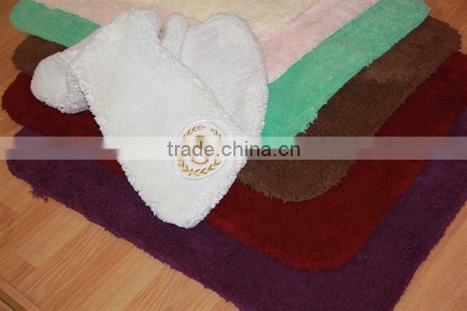 hotel bath mat,hotel bath rug,white cotton bath mat