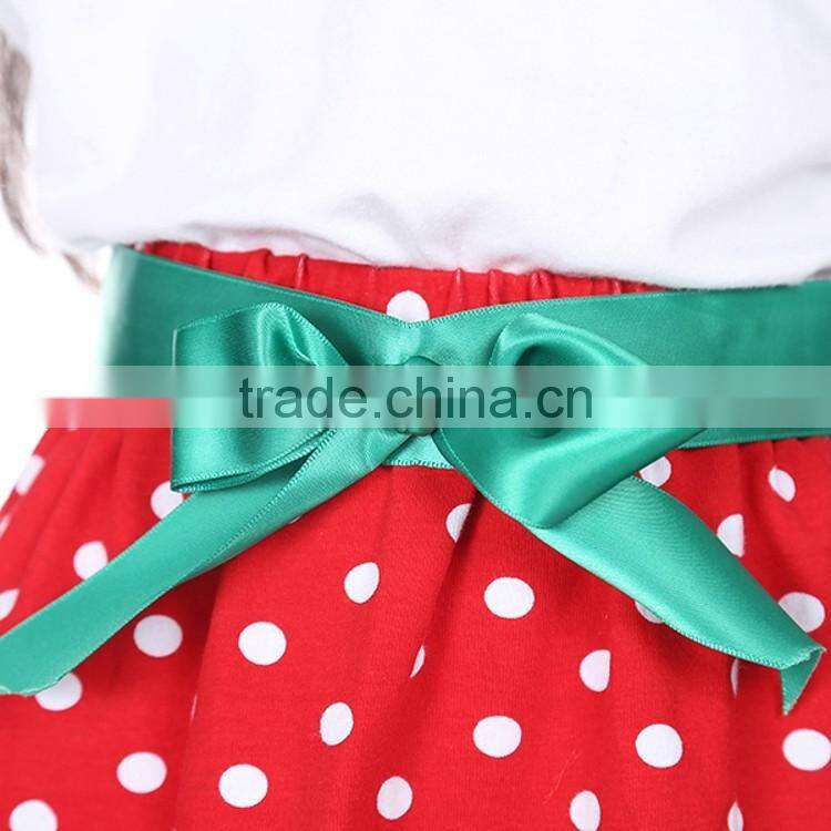 2016 factory wholesale fashion Baby Girls Polka Dot dress ,long sleeve cute dress,Kids Wear Casual Wave Point Dress MC6030302