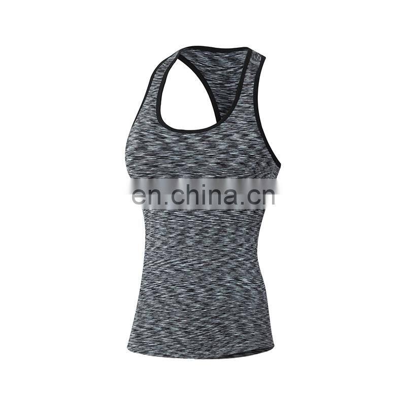 High grade good quality quick dry ladies dri fit tank tops in blulk wholesale compression tank top