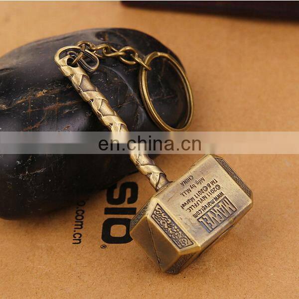 Fashion thor key chain travel souvenir gift trendy accessories