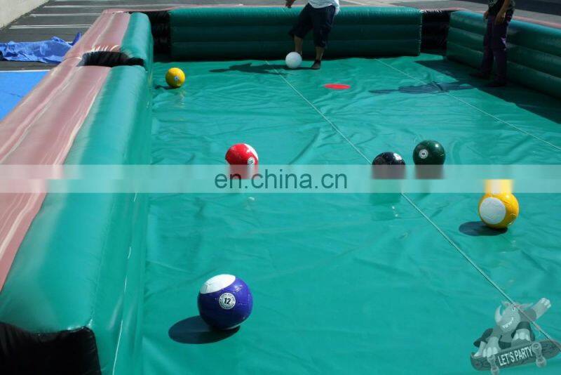 inflatable snooker soccer ball, inflatable football Billiards
