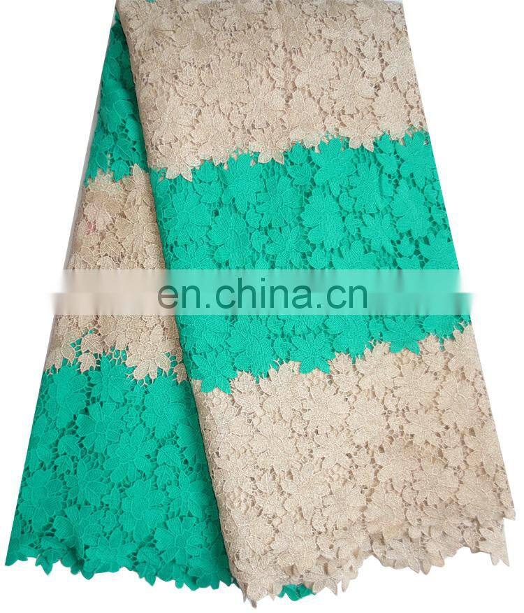 Wholesale guipure lace for weddingChemical lace for dressAfrican fashion flower design lace