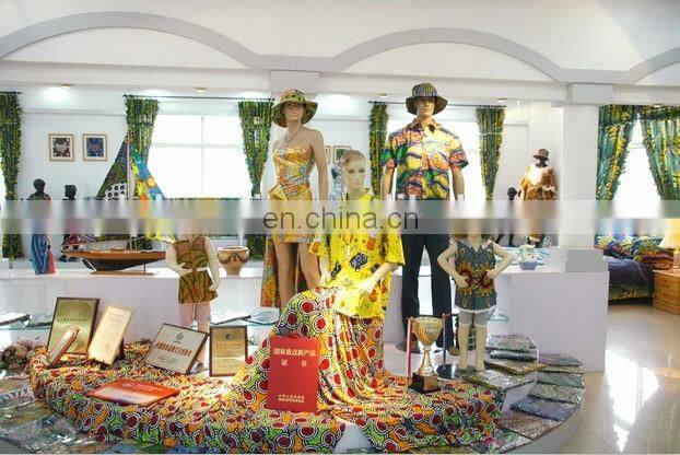 The Real Manufacturer of Hitarget Brand Veritable African Real Wax Cotton Fabric Block Printing
