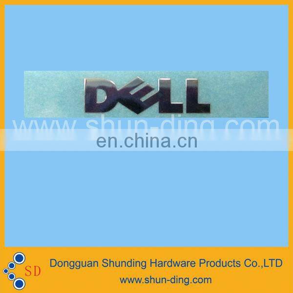 Free tooling charge electroforming nickel computer logo sticker