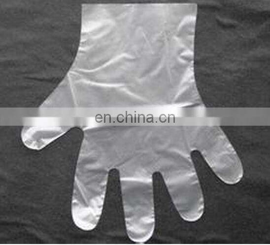 High efficiency WTPE-500 disposable film gloves making machine,plastic gloves machine