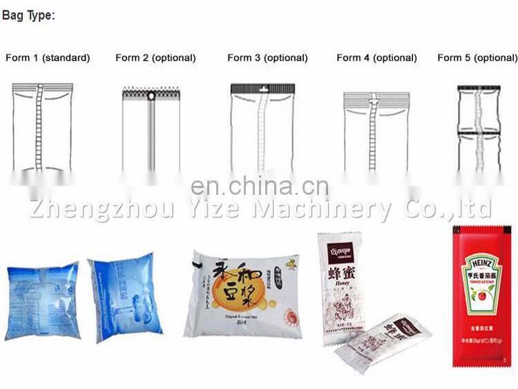 Automatic Sachet Water Filling Machine Juice Liquid Pouch Packing Machine Price