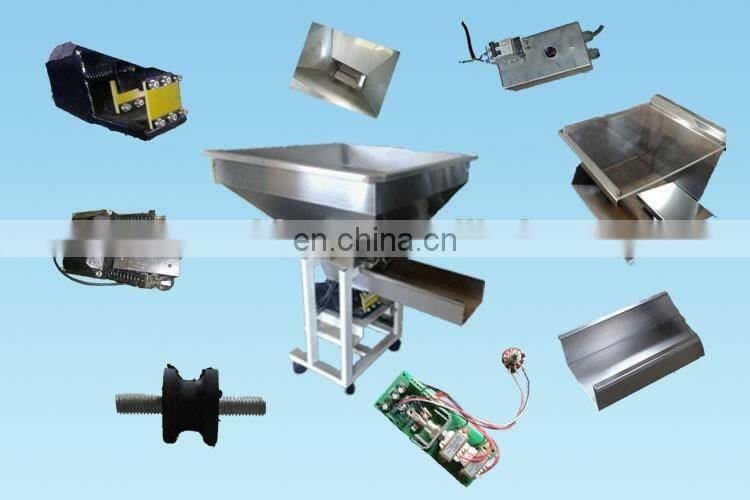 Food grade electromagnetic vibrating/vibratory hopper feeder machine for packing line