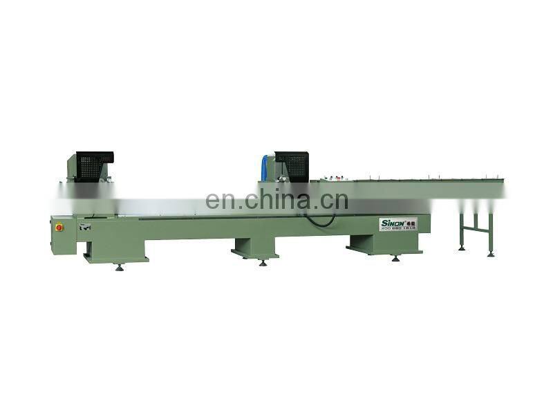 Top Model Double Head PVC Extrusion Cutting Machine for Windows