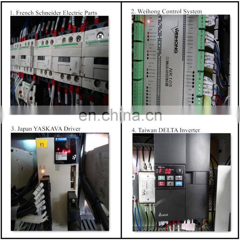Jinan factory direct supply 6090 4 axis cnc router italy spindle machine