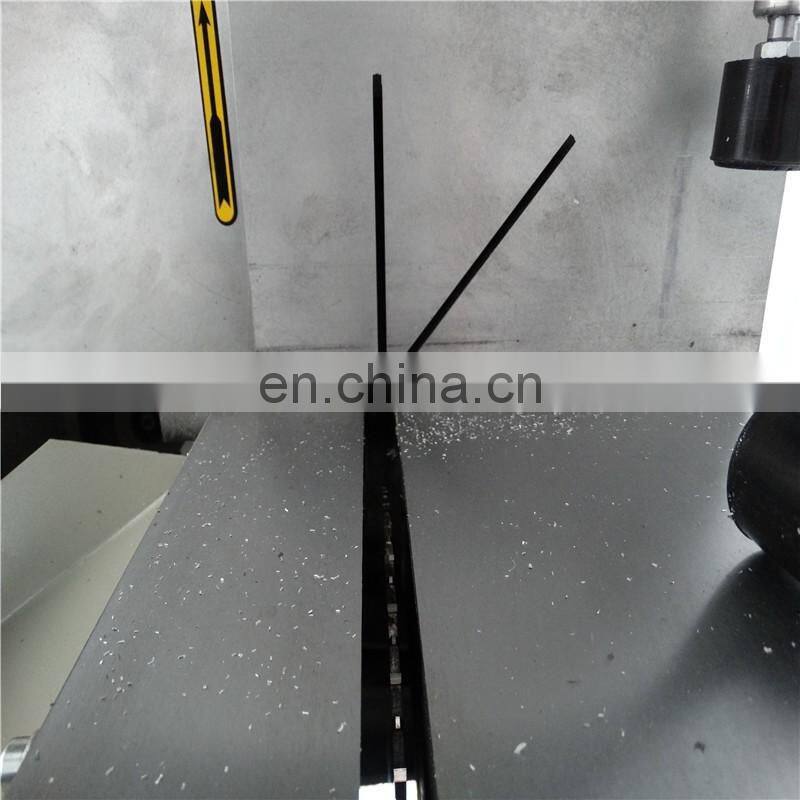 cut-off saw/Aluminum and plastic profiles clamping and cutting /Double head cutting saw for plastic profile