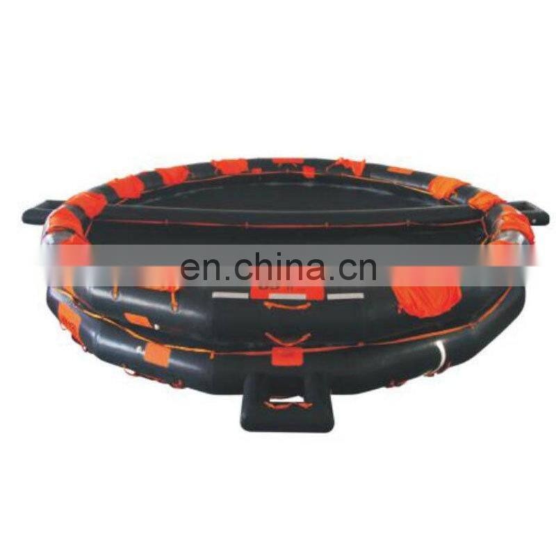 Marine 6 to 100 Persons Open-Resversible Inflatable Liferaft