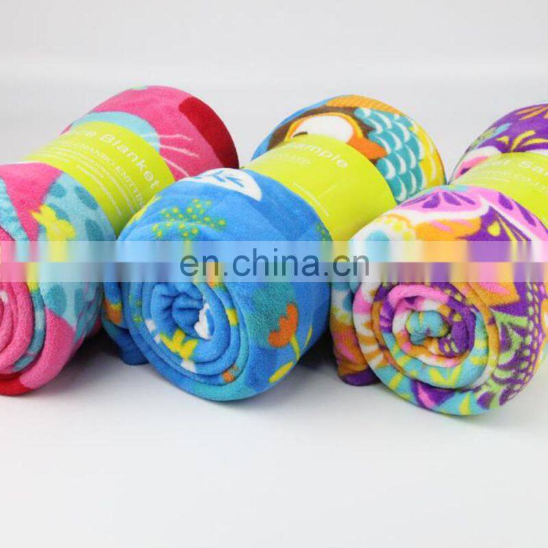 Factory Manufactured Super Soft Polyester Coral Fleece Blanket Baby