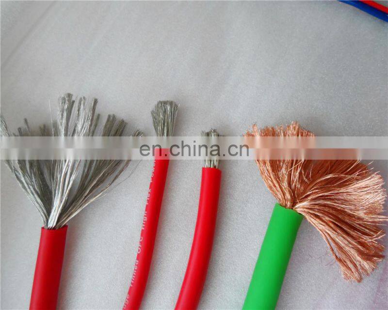 supper flexible matt 0ga 2ga 4ga power wire tinned ofc material