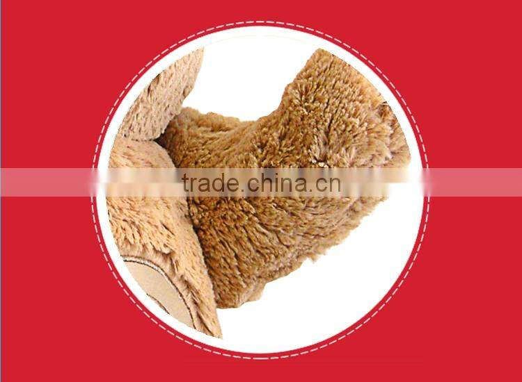 Novelty customized stuffed toys with cotton filling material with zipper plush toys for kids