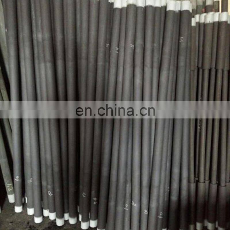 Double 2  line Screw groove thread Silicon Carbide Rod