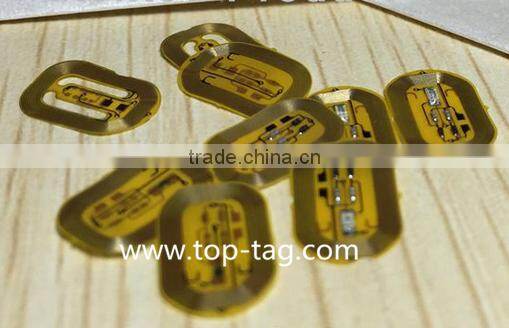 3D shining NFC nail sticker / finger nail tag with led flash light