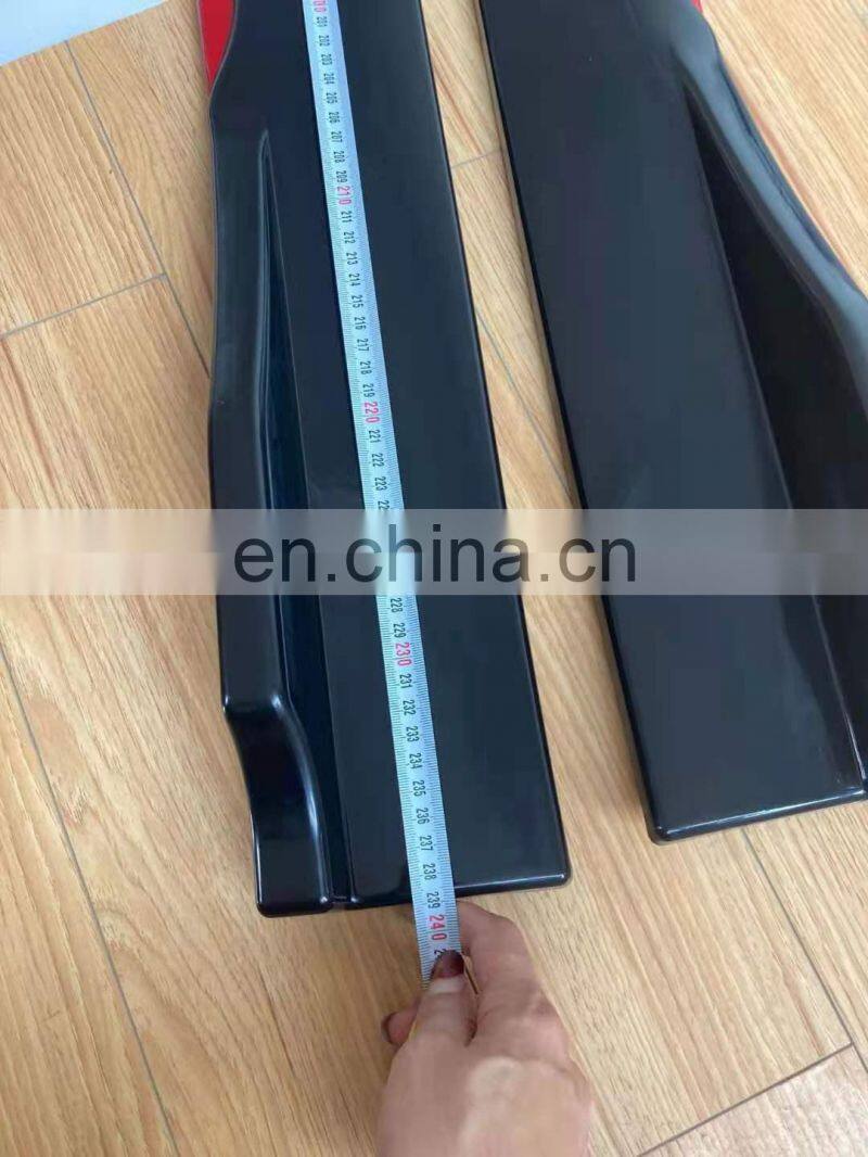 240CM car accessories ABS universal side skirts & 240cm general body accessories