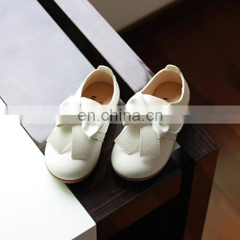 Casual Children Shoes Candy Color Girls Princess Autumn New Fashion Bowknot Baby Sneakers Kids Soft Single
