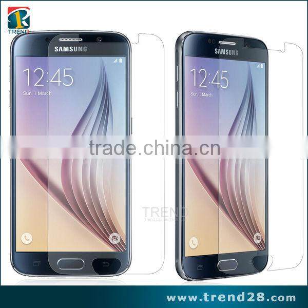 bulk buy from china 9h tempered glass protector for s6, anti-fingerprint tempered glass screen protector