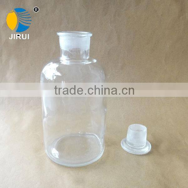 5000ml&5L clear narrow mouth glass reagent bottle