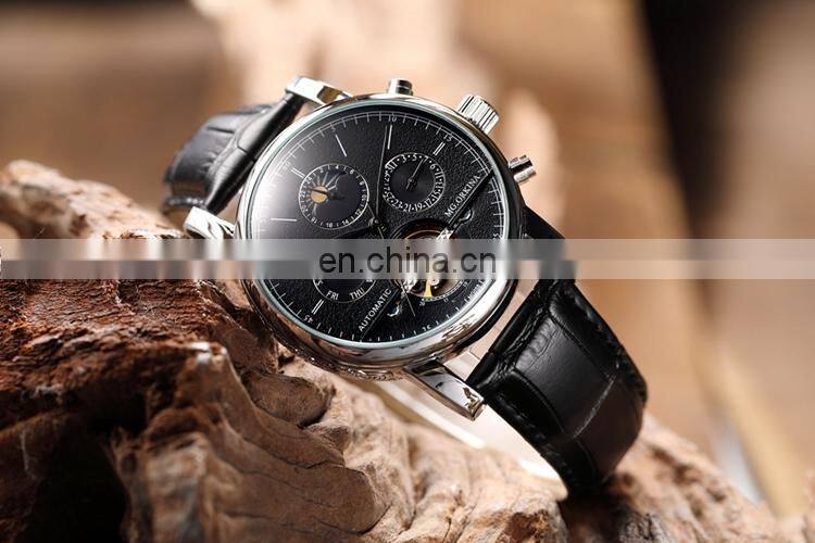 MG.ORKINA MG088 Online Selling Men Fashionable Watch Analog Display Moon Phase Automatic Mechanical Oem Watches