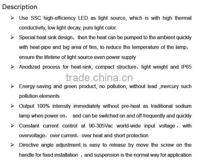 300W IP65 water proof cree led high bay light industrial light with 90 degree reflection cup