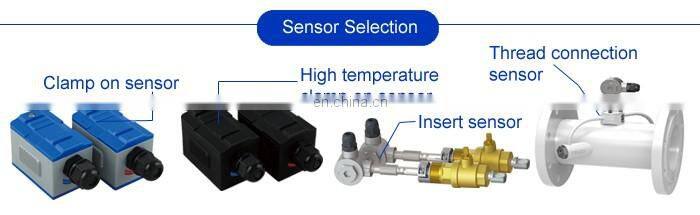 Taijia fixed type ultrasonic flow meter clamp on sensor ultrasonic flowmeters ultrasonic flow meter price