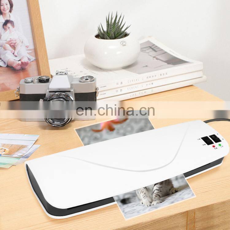 Wholesale Laminating Speed 300mm/Min Film Laminating 2 Rollers A4 240mm Width Photo Hot Cold Laminator Machine