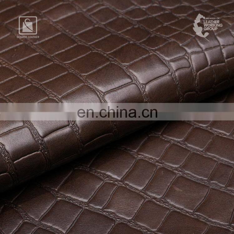 Wide Range of Top Quality 12Sqft Full Grain Vegetable Tanned Cow Genuine Leather Exporter