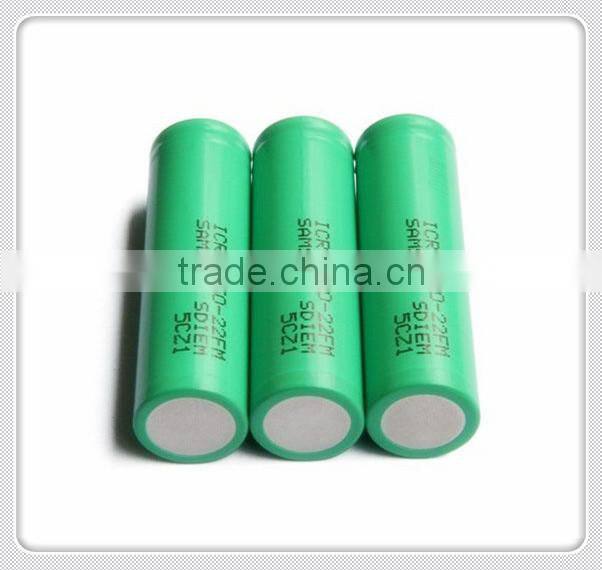 Original & Reasonable Price li-ion battery for samsung icr18650-22F 3.7v 2200mah scooter battery