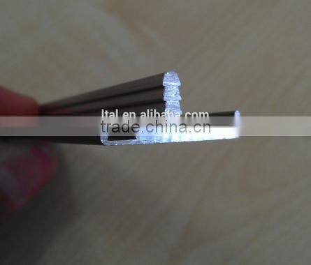 t shape profile edge banding aluminium frame