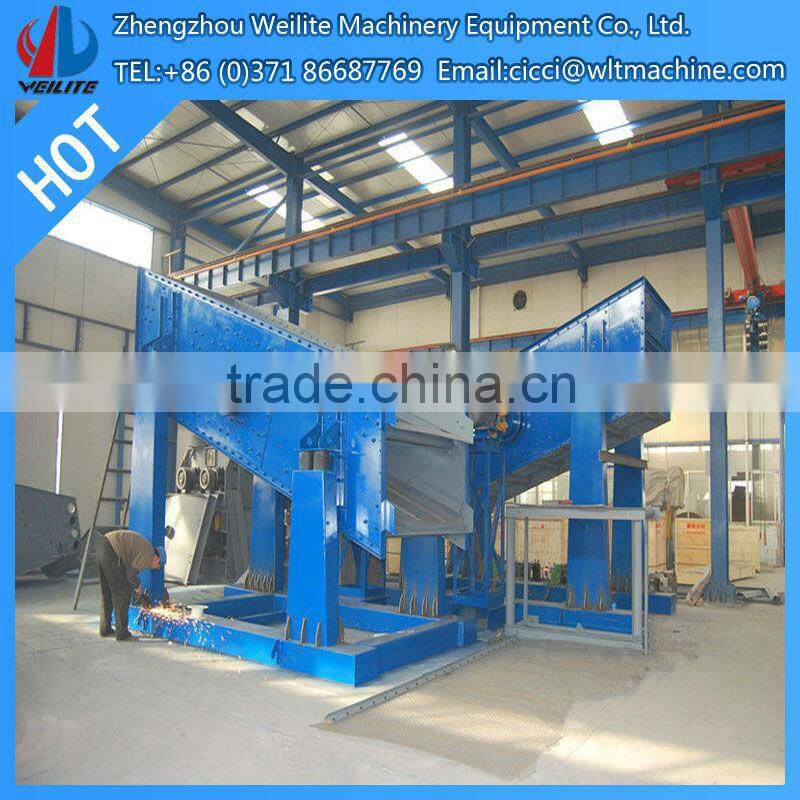 2014 vibrating Screen price/ Mobile Stone vibrating screen/inclined scalping vibrating screen