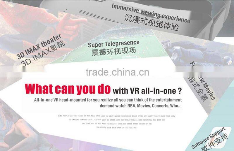 Vr all in one Headset 3D VR glasses customized LOGO